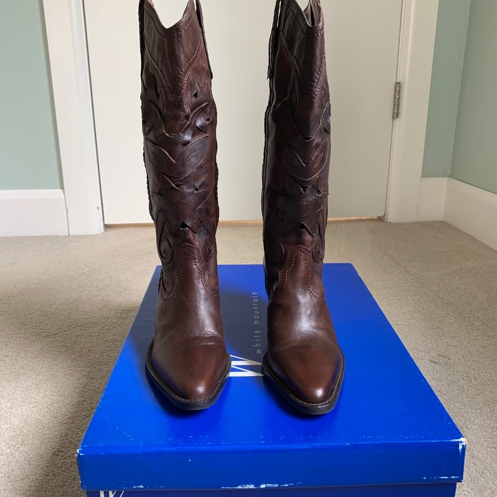 White Mountain Santefe Boots Rust 8M